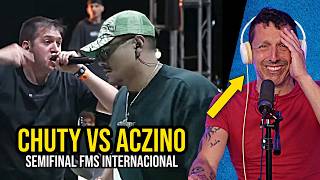 ACZINO vs CHUTY en una semifinal HISTÓRICA de FMS Internacional | Reacción