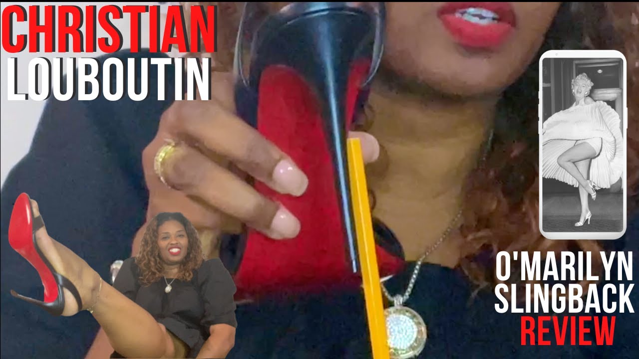 O Marilyn Christian Louboutin latest collection 85mm YouTube