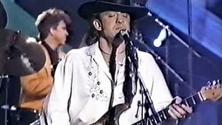 Video thumbnail of "Stevie Ray Vaughan on The Arsenio Hall Show 06/19/1989"