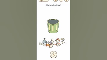 Brain 🧠 find game 🎮 level 53 hum, bad guy! you tube shorts