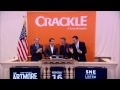 The Art of More – Dennis Quaid, Cary Elwes & Christian Cooke ring the NYSE Closing Bell – Crackle