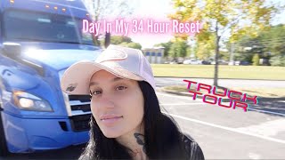 TRUCK TOUR + Spend A Day With Me On A 34 Hour Reset
