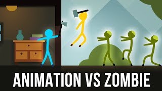 Animation vs. Zombie - Stickman animations