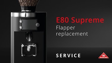Mahlkönig E80S | Flapper replacement