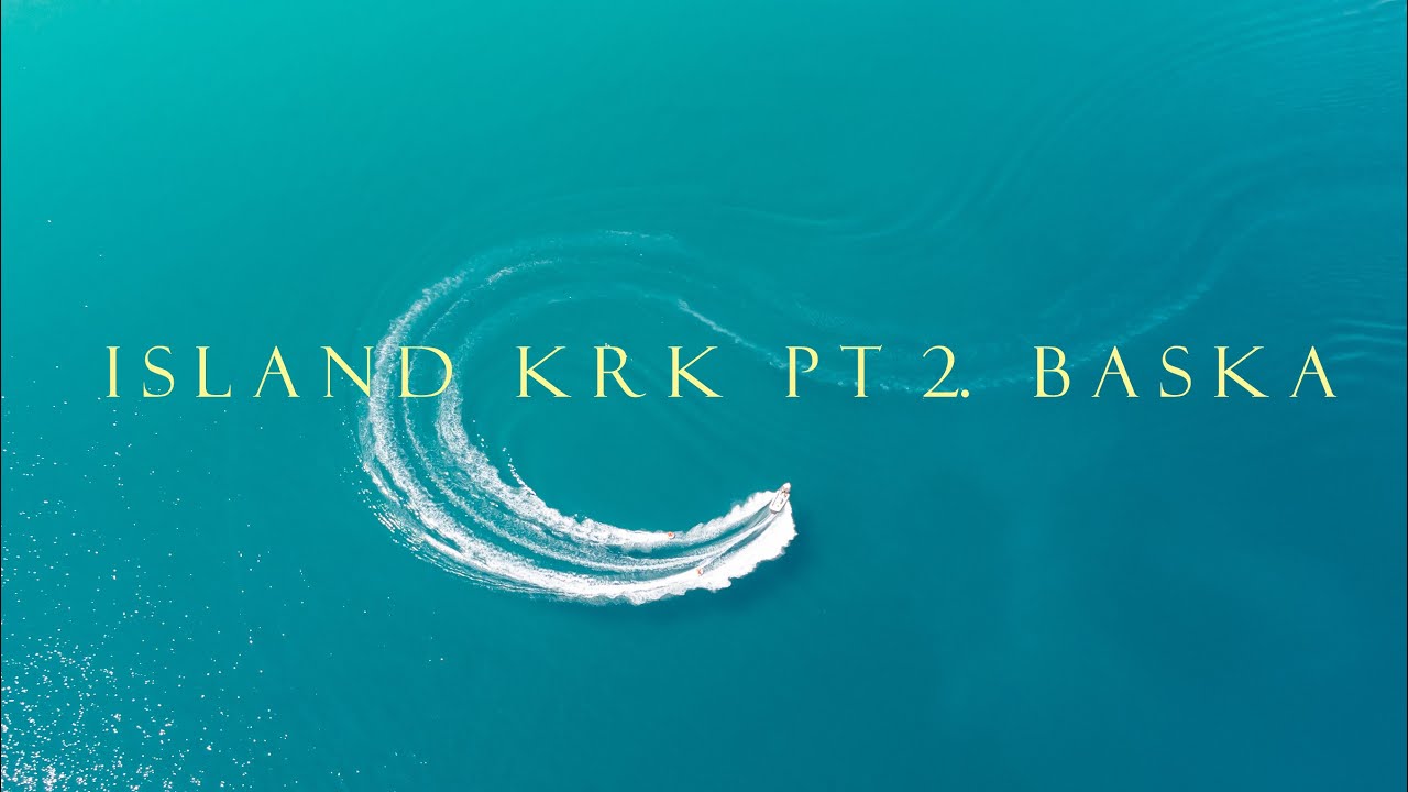 Island Krk pt.2 ( Baska ), Dji mini 2 drone video