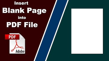 How to Insert Blank Page Into a PDF File with Adobe Acrobat Pro 2020