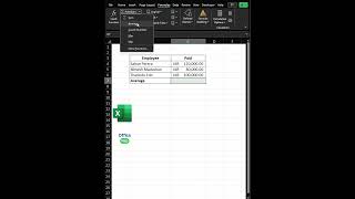 use Average function.. #excel #msoffice #msofficeskills #shorts