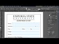 InDesign Quick Tip – Interactive Form