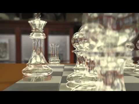 Weighted, Blended Order-Independent Transparency: Chess Scene