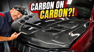 Carbon Fiber PPF on a Carbon Fiber Hood?! (Step-by-Step Installation)