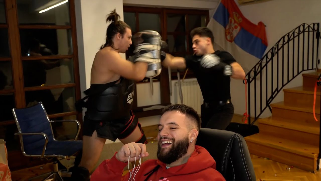 Branko Doveo Nuccija Da Hasaju, Sparinguju i Bleje na Gajbi