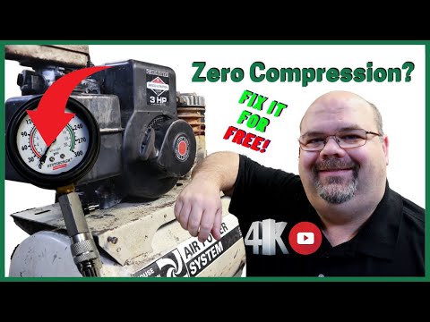 Flathead Briggs Engine has ZERO Compression! Fix it For FREE #baldeagle242