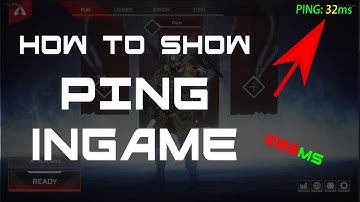 Apex Legends - How To Show PING Inside The Game