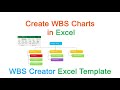 Create a WBS Chart in Excel  - Create Work Breakdown Structure Chart -  Tutorial & Free Download