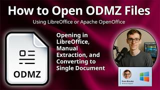 How to Open ODMZ Files (OpenDocument Master Zipped)