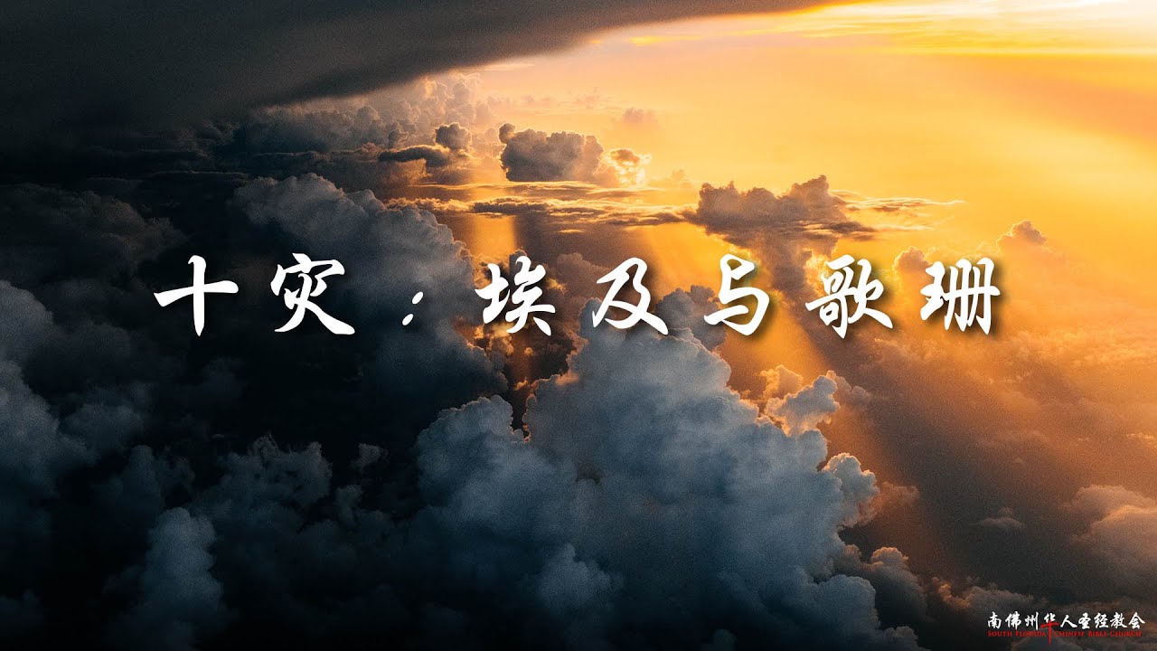 证道:十灾:埃及与歌珊 10 Plagues: Egypt and Goshen 王通牧师, 03/14/2021, SFLCBC - YouTube