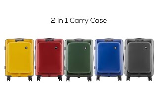 【2in1 Carry Case】セパレートして使うキャリーケース