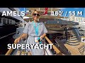 $40,000,000 AMELS MEGA YACHT Tour GENE MACHINE SuperYacht Walkthrough Luxury Cruise AROUND THE WORLD