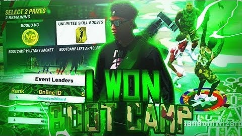 I WON THE *FIRST EVER* BOOT CAMP EVENT IN NBA 2K20! I GOT UNLIMITED BOOSTS!