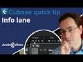 Cubase quick tip - Info lane