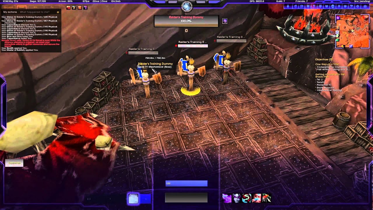 [WoW] T16 4P Subtlety Bug