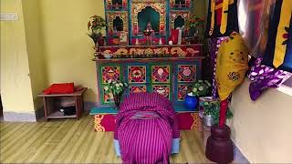 Shakyamuni mantra by Kanho Yakushiji