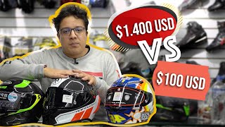 Cascos Baratos vs Caros | ¿Que diferencia hay? | Cam Daza