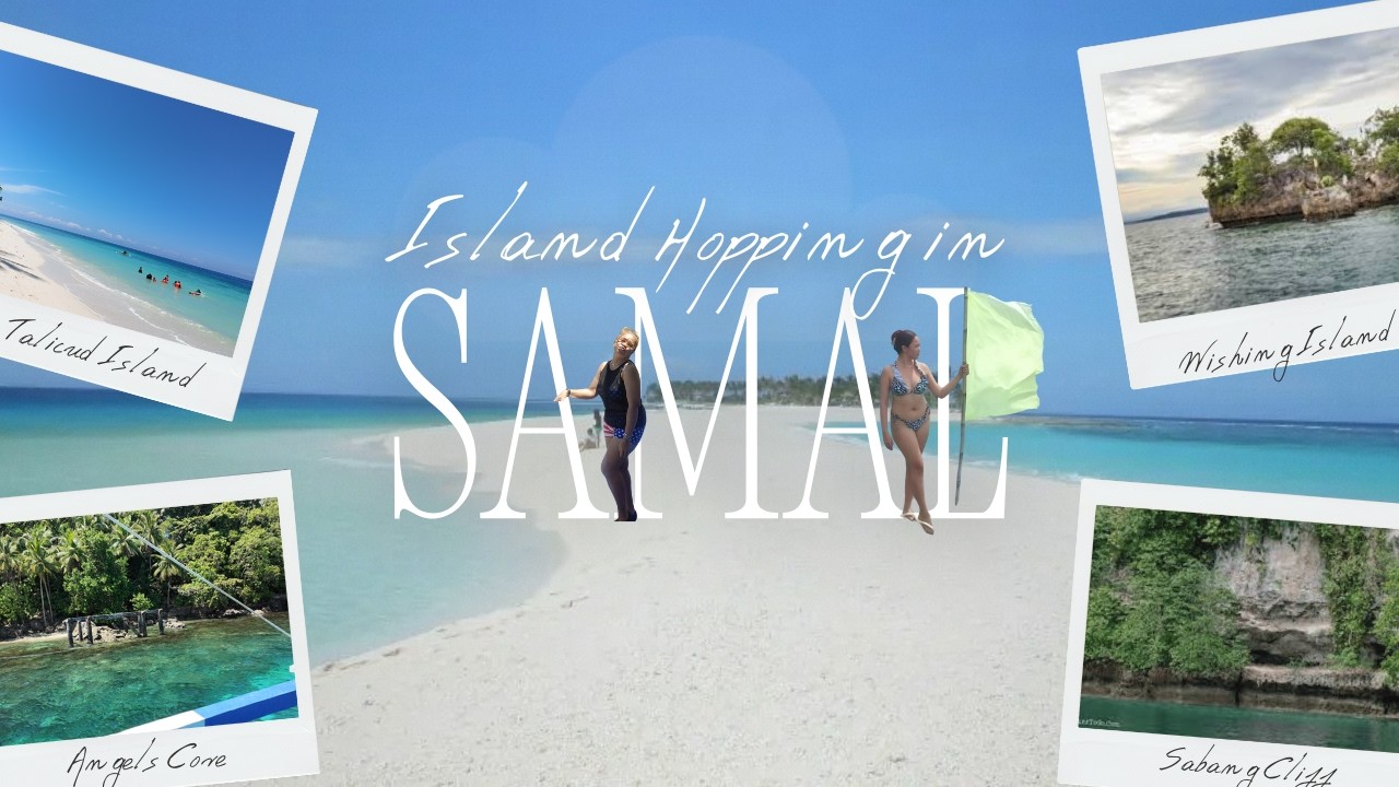 SAMAL ISLAND HOPPING 🏝️ | Beach, Boat & Sun!