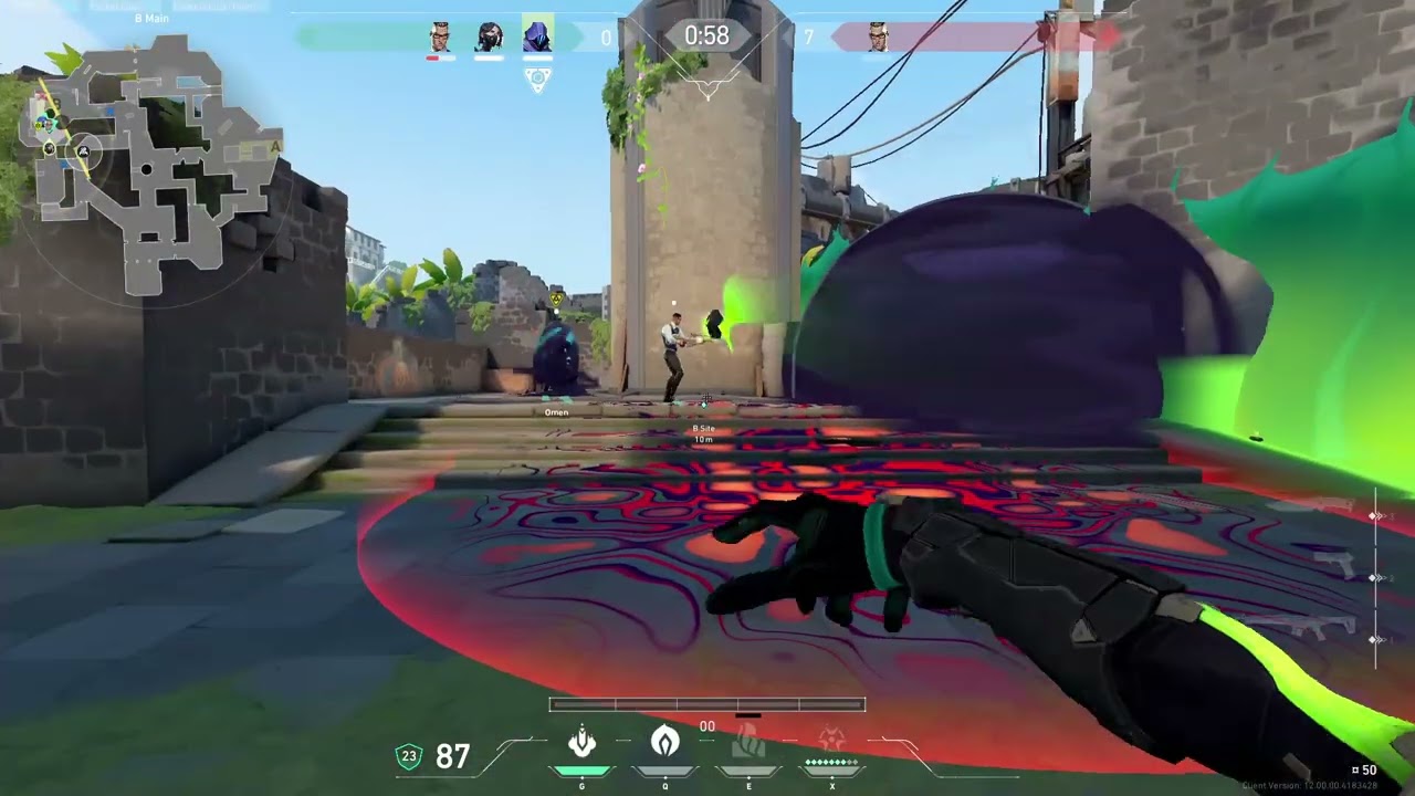 Clutching the round against glitch abuser sage