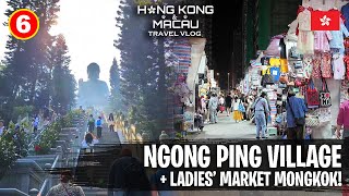 Ichiran Ramen, Ngong Ping Village & Mongkok Ladies Market | Hong Kong Travel Vlog 🇭🇰