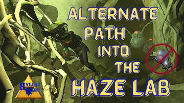 Alternate Way To Get Into The Haze Lab (No Gas Mask Required) | Easy Grounded Guides