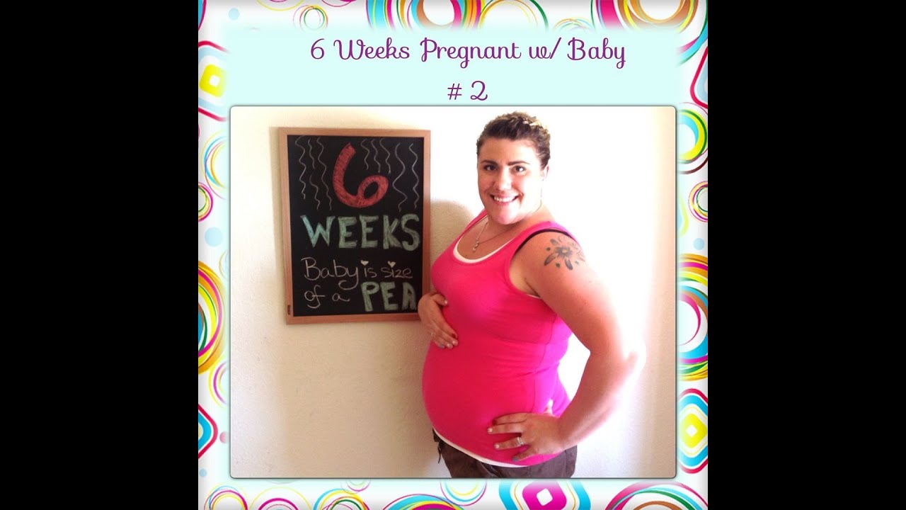 6-weeks-pregnant-w-baby-2-belly-shot-youtube