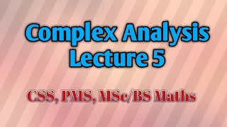 Complex Analysis CSS PMS MSc Math BS, Triangle Inequality / Triangular Inequality Guide