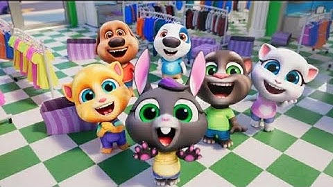 my talking tom and friends(iOS,android)gameplay Walkthrough (Outfit 7)HD 27#viralvideo @tom family