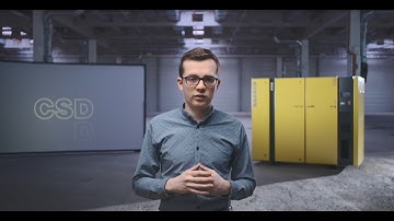 Introducing the new CSD(X) rotary screw compressor from KAESER