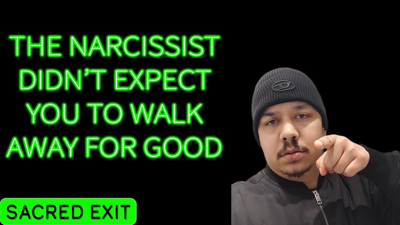 THE NARCISSIST DIDN'T EXPECT YOU TO WALK AWAY FOR GOOD‼️ #sacred #exit ...
