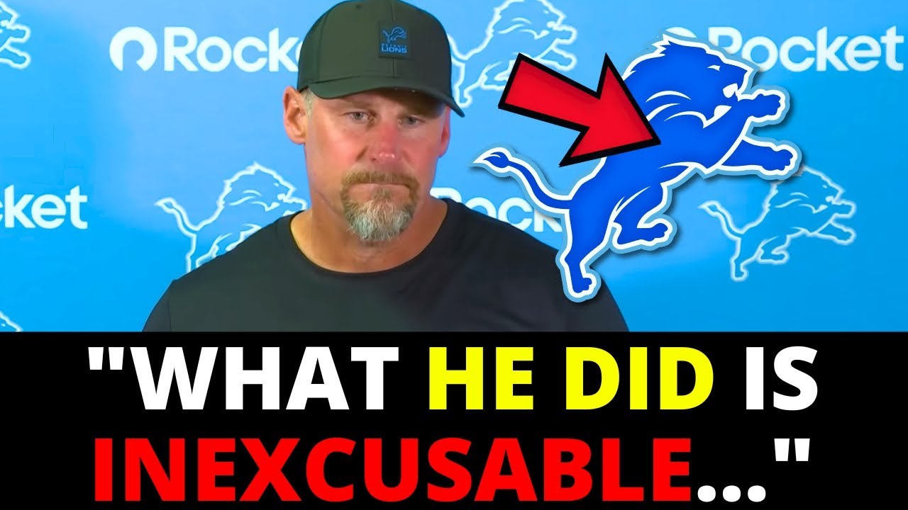 DAN CAMPBELL FURIOUS! WHAT BRIAN BRANCH DID WAS UNBELIEVABLE! DETROIT LIONS NEWS