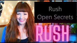 Redhead Reaction to Rush Open Secrets(Lyrics)
