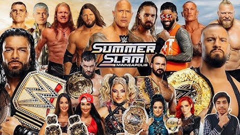 WWE Summer Slam 2026 Night 1 Early Dream Match Card Predictions 2026