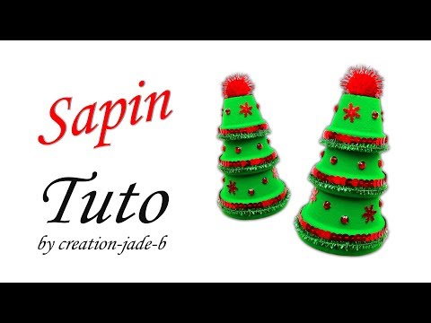 DIY Sapin De Noël - Petits Pots En Terre Cuite ! ????