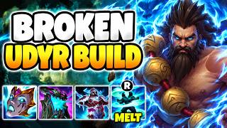 THIS UDYR BUILD IS BREAKING LEAGUE OF LEGENDS! INSANE DAMAGE AND UNKILLABLE!