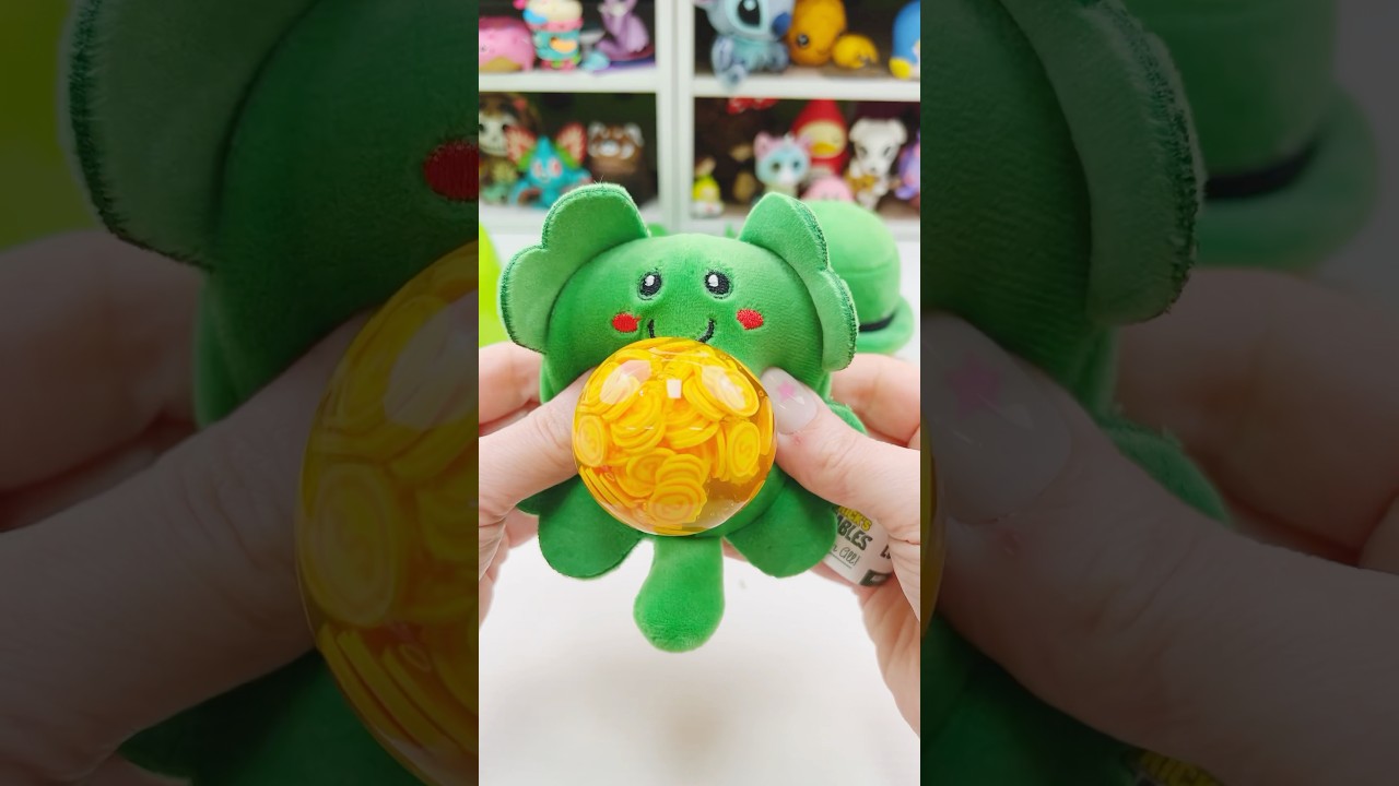 Lucky Shamrock squishy makeover! He’s fulla gold!