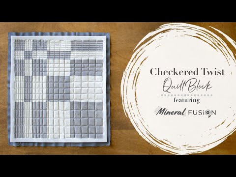 EASY Quilt Block Tutorial | How to Sew the Checkered Twist Block