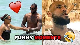 NEW LeBron James FUNNY MOMENTS 2017