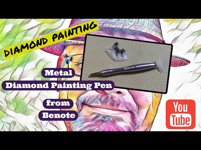 Unboxing A Metal Diamond Painting Pen From Benote! 