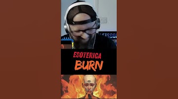 Thumbnail of ESOTERICA - BURN #livereaction #shorts