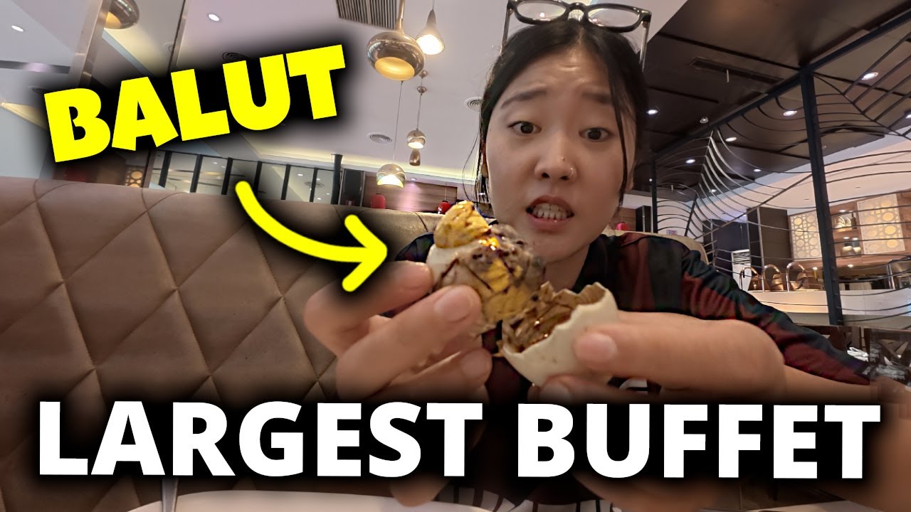 Я попробовал самый известный и самый большой шведский стол на Филиппинах — La Fiesta 🇵🇭