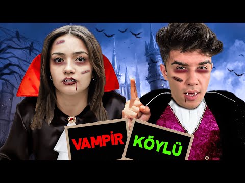 VAMPİR & KÖYLÜ OYNADIK !? Ahmet Can Dündar | Feride Özdinç | Sıla Dündar | Mert Eren| Cihan Albayrak