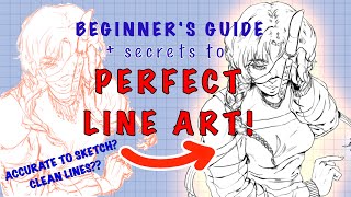 SECRETS TO ✨PERFECT LINE-ART✨ | Beginner Line Art Tutorial #procreate #arttutorial screenshot 4