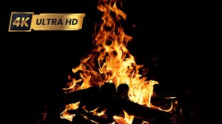 Beautiful Fireplace Burning for Relaxation, Sleep or Study | Fireplace 4K & Crackling Fire